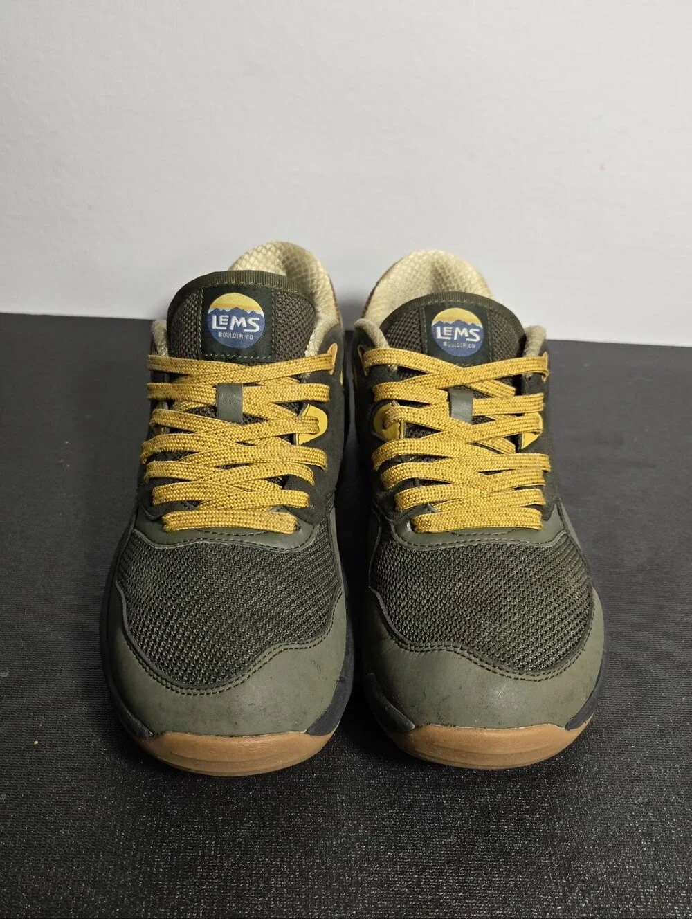 Lems Trailhead Trail Hiking Minimalist Lightweight Shoes Mens 9.5 Sage Green